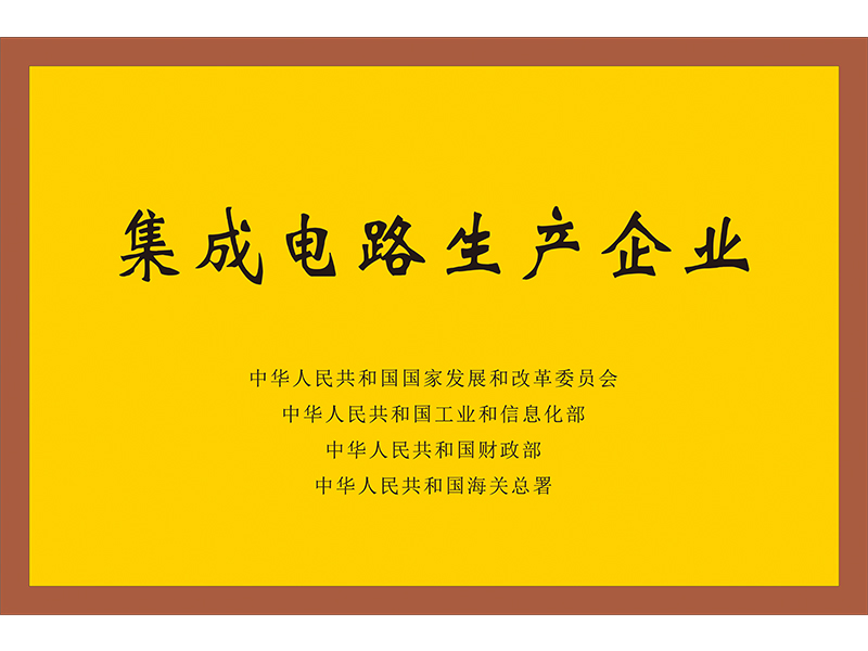 集成電路生產企業(yè)